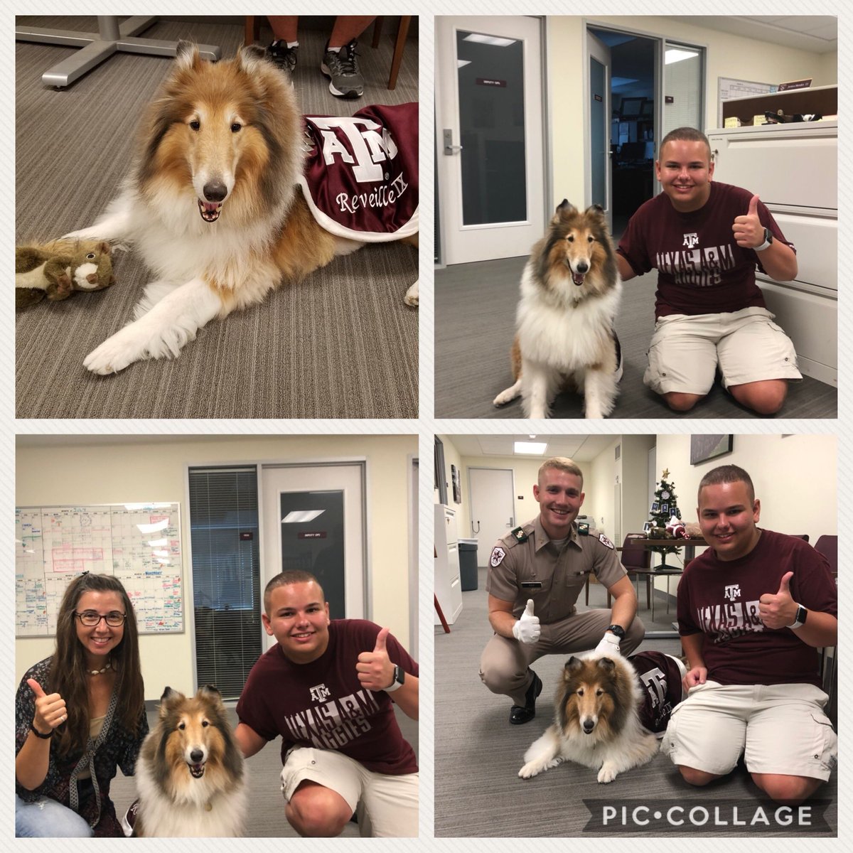 Happy Birthday <a href="/reveille/">Reveille X</a> - hope you have a great day! I enjoyed meeting with you over the summer!