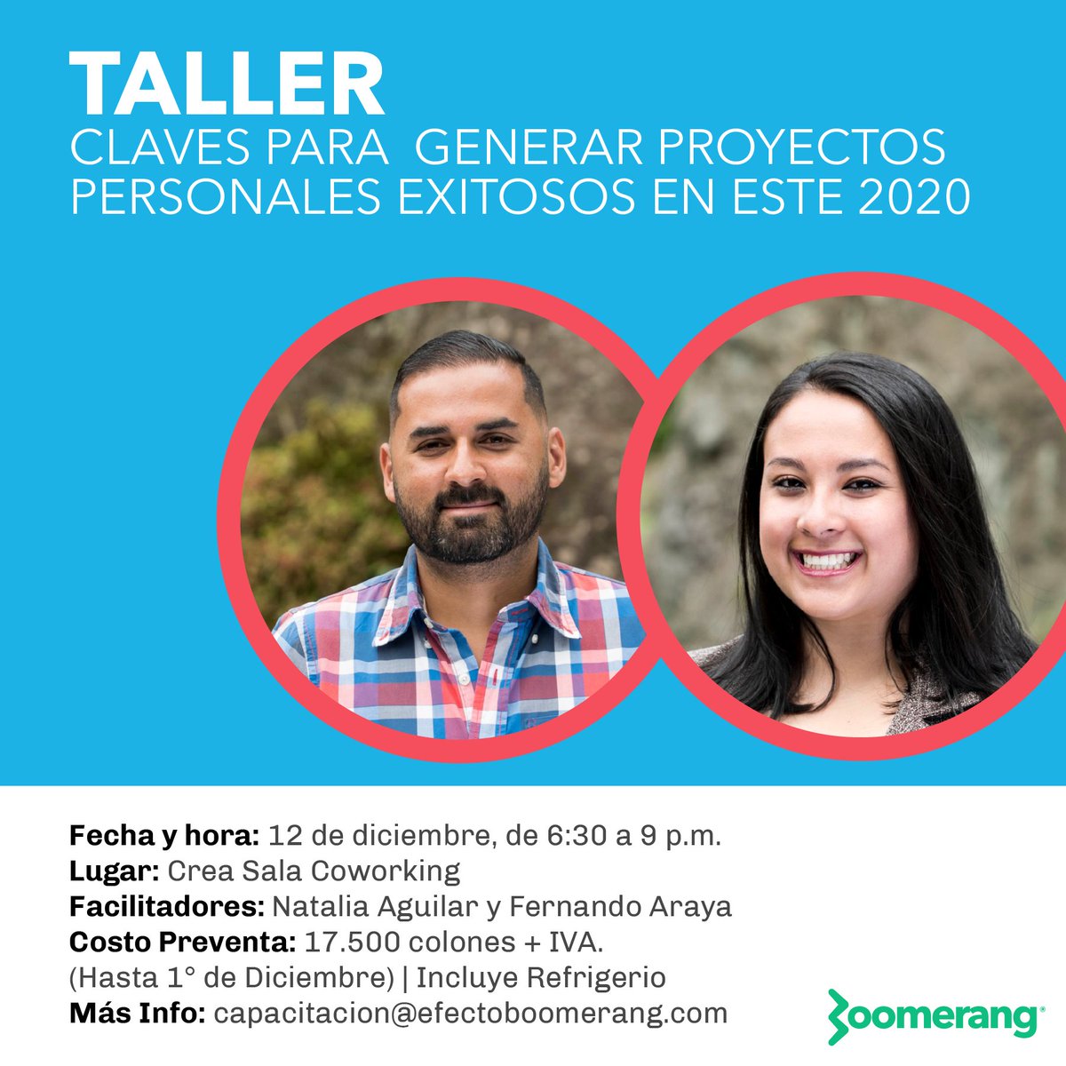 Si querés una guía para saber como establecer prioridades y 
detectar y vencer barreras que antes no te han dejado cumplir tus metas de año nuevo... ¡Este curso es para vos!
Aprovechá el precio en preventa hasta el 1° de Diciembre.