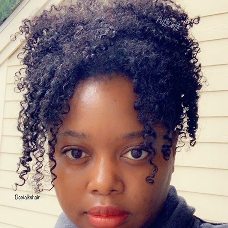 ThePuffCuff's tweet photo. @deetalkshair (on IG) showin' up on this #FineappleFriday. https://t.co/a41TfvXCeg