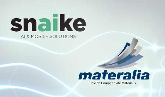 snaike2's tweet photo. Snaike expert en IA &amp; solutions mobiles est heureux d’annoncer son partenariat avec le pôle de compétitivité dédié aux matériaux et aux procédés : @pole_materalia. Pour permettre l’évolution de l'interface entre le monde de la recherche en #IA et le monde industriel. https://t.co/O4RcbjgqSC