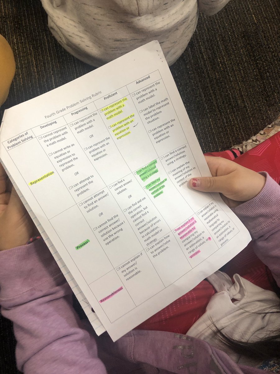 theDebbieJones's tweet photo. Ss in @MrsByrdIsHere assess a peer’s work by highlighting each area to show evidence, use the TAG protocol &amp; then each S writes a personal goal based on the feedback!  #JPEPantherPRIDE #studentownership https://t.co/OFJX4HvrnZ