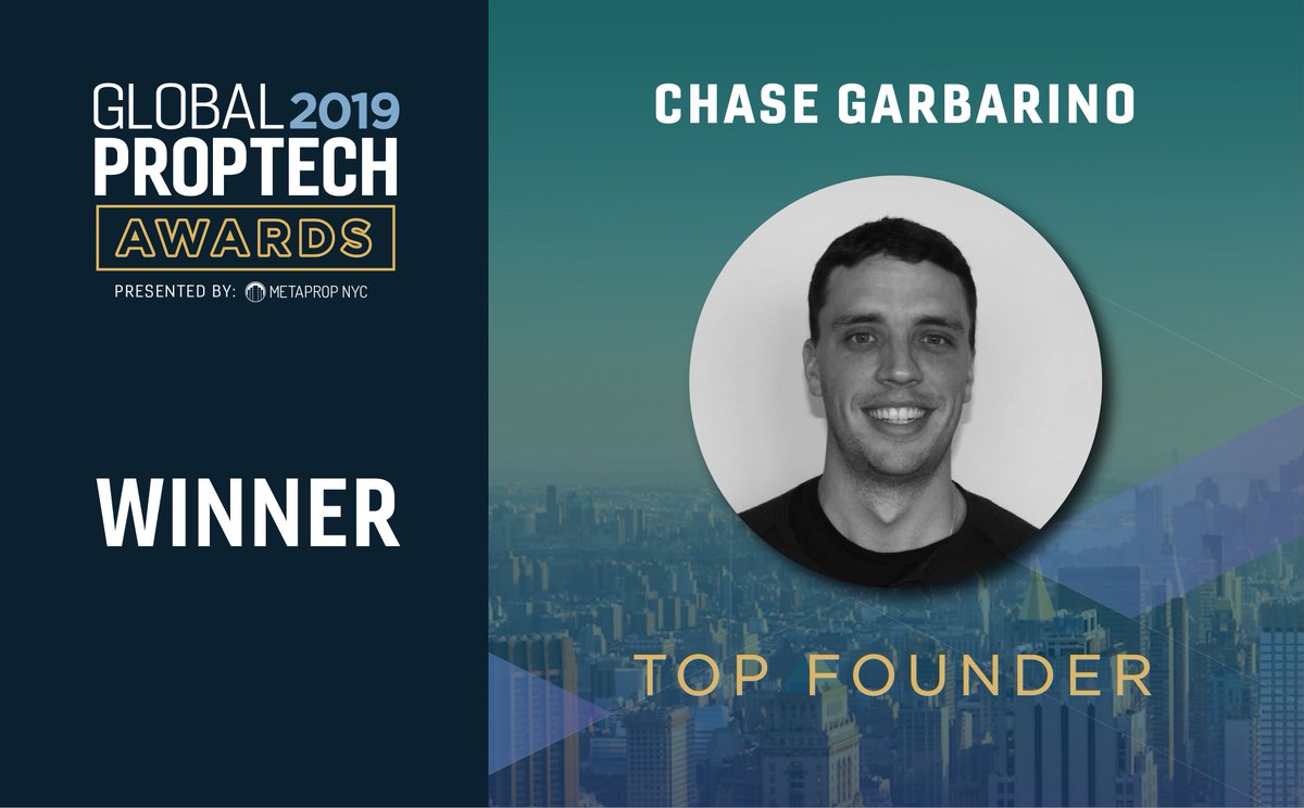 NYCRETechWeek's tweet image. Congratulations to @cgarb, CEO of @HqOapp for winning 🥇 Top Founder at the 2019 #GlobalPropTechAwards! The ceremony was the closing event at #MIPIMPropTechNYC, the flagship event of #NYCRETechWeek by @MetaPropNYC. Congrats Chase!!!

realestatetechweek.nyc