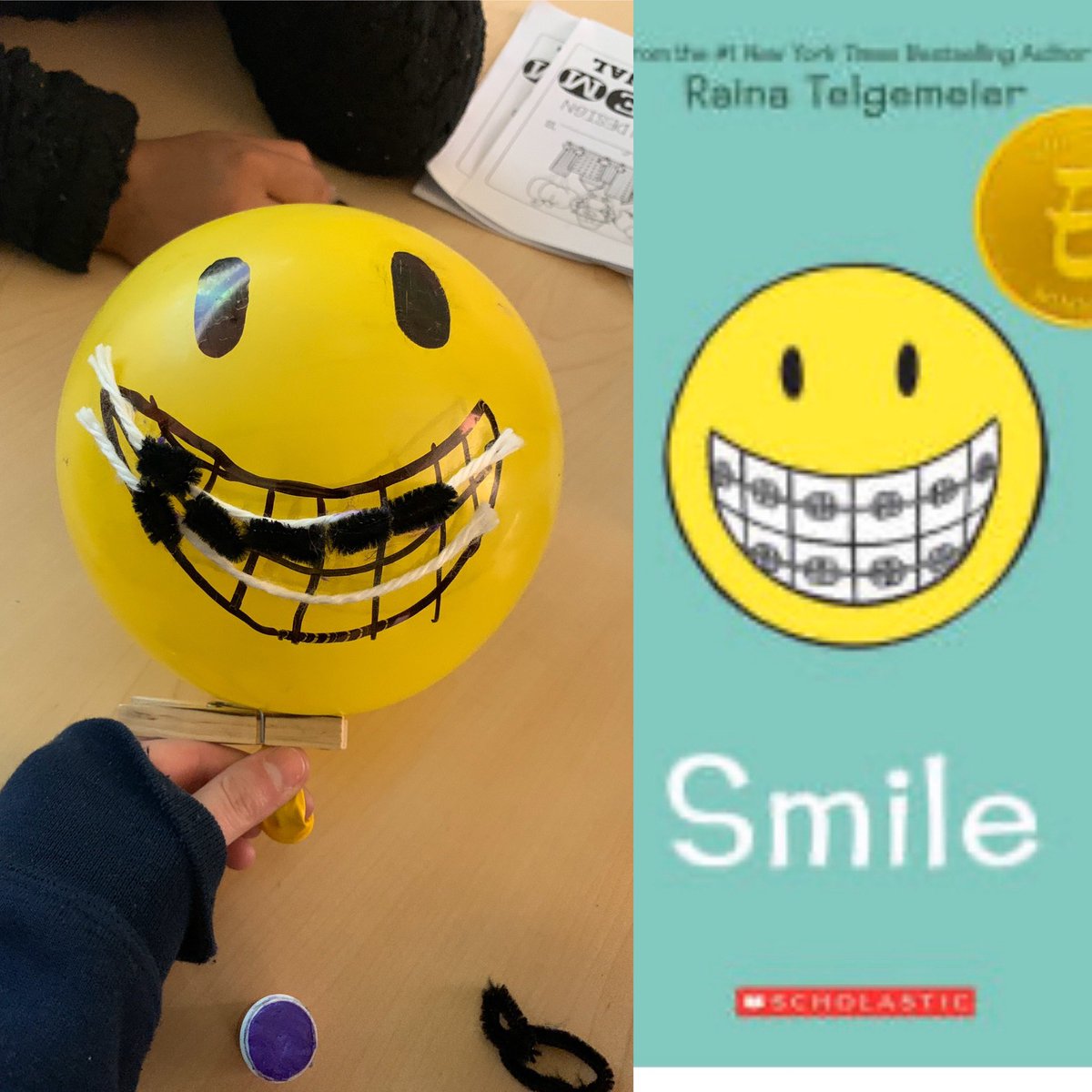 Kadieenglish's tweet image. 4th and 5th grade Ss listened to #balloonsoverbroadway and made their own balloons of book characters #collaborate #creativethinker #lifeready @HCPS_Innovates #esinnovate @FairOaksHCPS @hcpslib
