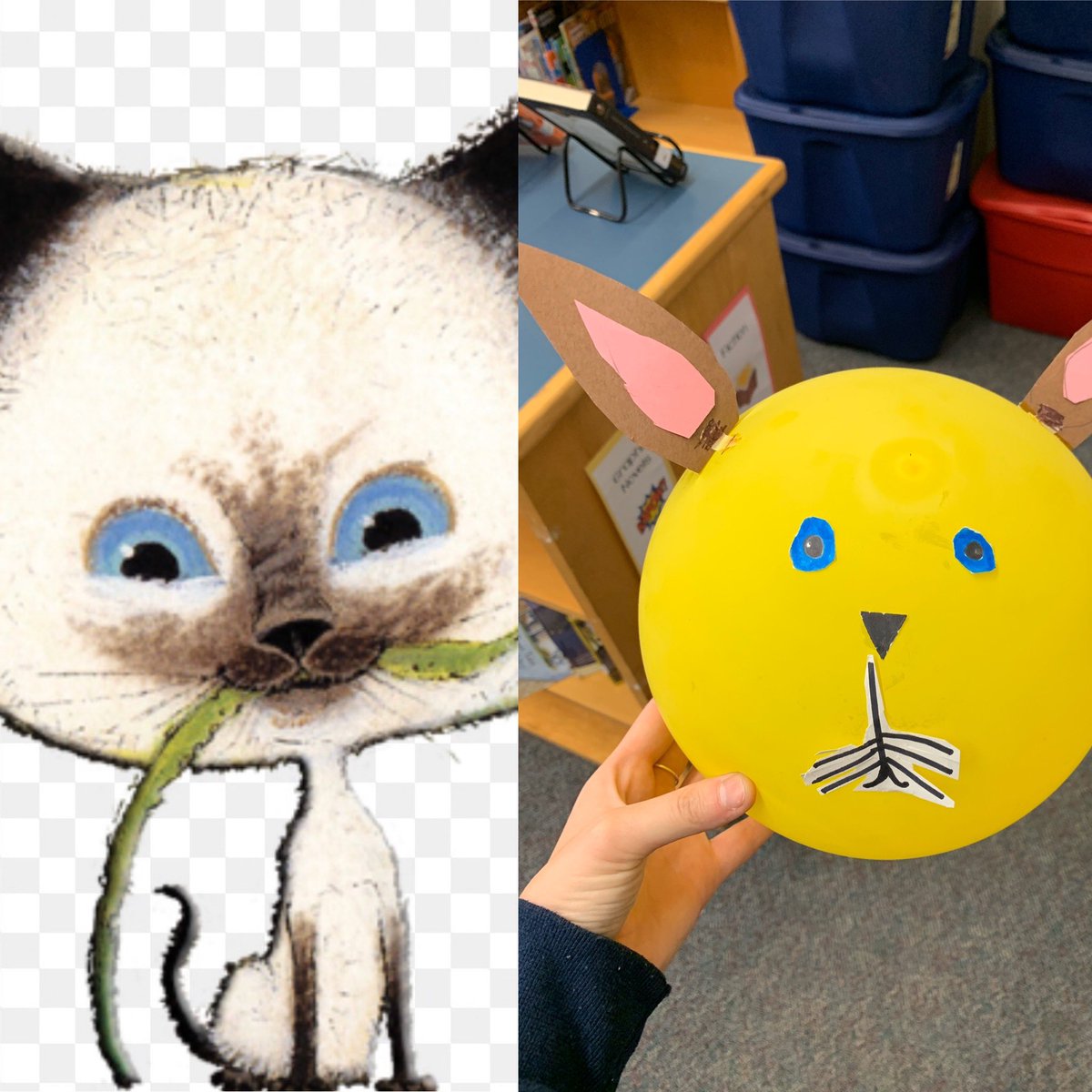 Kadieenglish's tweet image. 4th and 5th grade Ss listened to #balloonsoverbroadway and made their own balloons of book characters #collaborate #creativethinker #lifeready @HCPS_Innovates #esinnovate @FairOaksHCPS @hcpslib