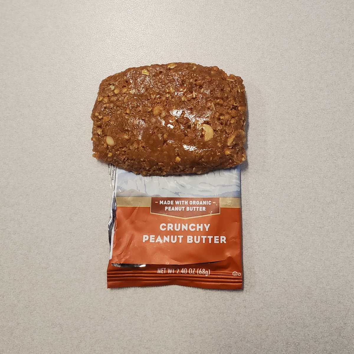 DisneyInOhio's tweet photo. Don't get me wrong I love Cliff bars I eat one just about every single morning But could they make them a little more visually appealing? https://t.co/76Al4LJMbA