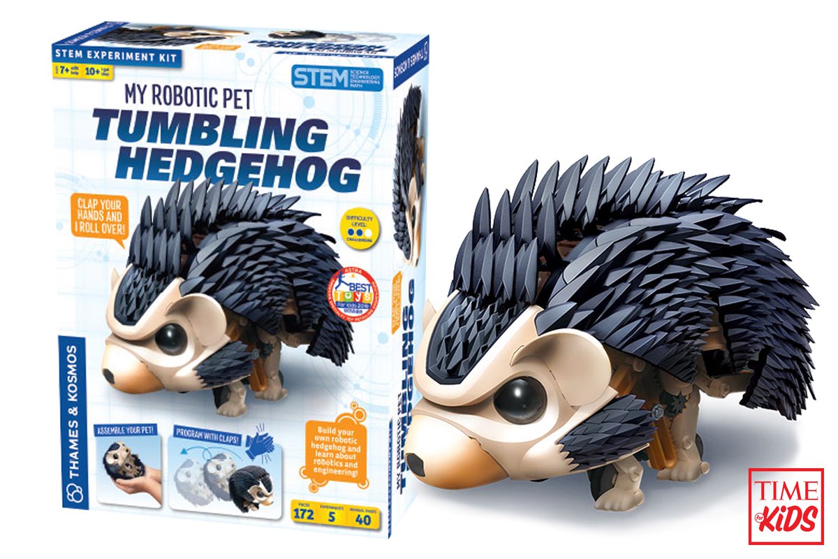 robotic tumbling hedgehog