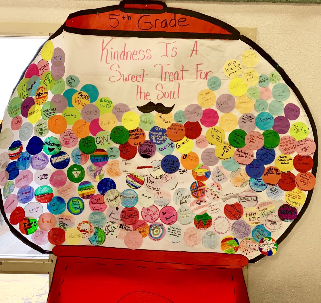 kindness is a sweet treat for the soul. 🤗 yes it is! #pinksocks 💖 #TeamSISD ✨ #BeKind