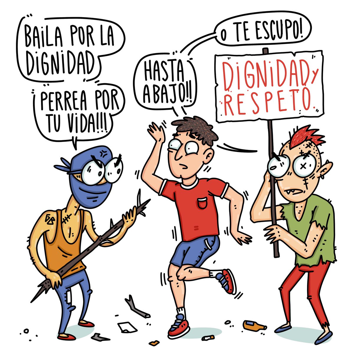 Progremones A Twitter El Que Baila Pasa Dignidad Chile