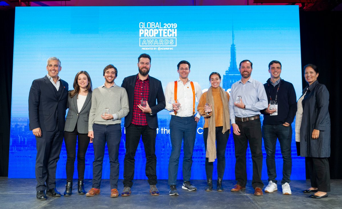 NYCRETechWeek's tweet image. Congratulations to @Bradley_Greiwe of @fifthwallvc for winning 🥇 Top Investor at the 2019 #GlobalPropTechAwards! The awards ceremony was the closing event at #MIPIMPropTechNYC, the flagship event of #NYCRETechWeek by @MetaPropNYC. Congrats Brad!

realestatetechweek.nyc