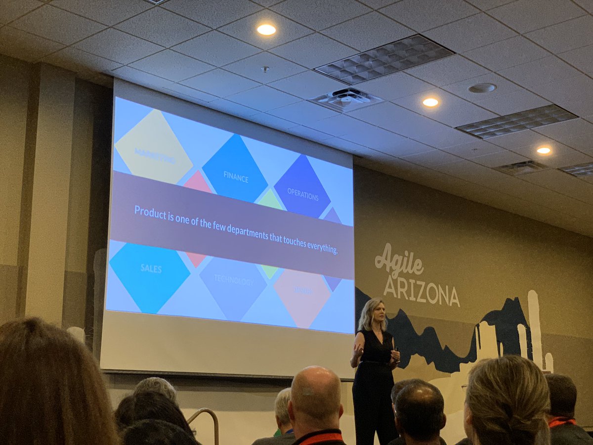 scottrageous's tweet image. Great product organizations should have a senior product leader of some sort, among other things. @lissijean #AgileAZ