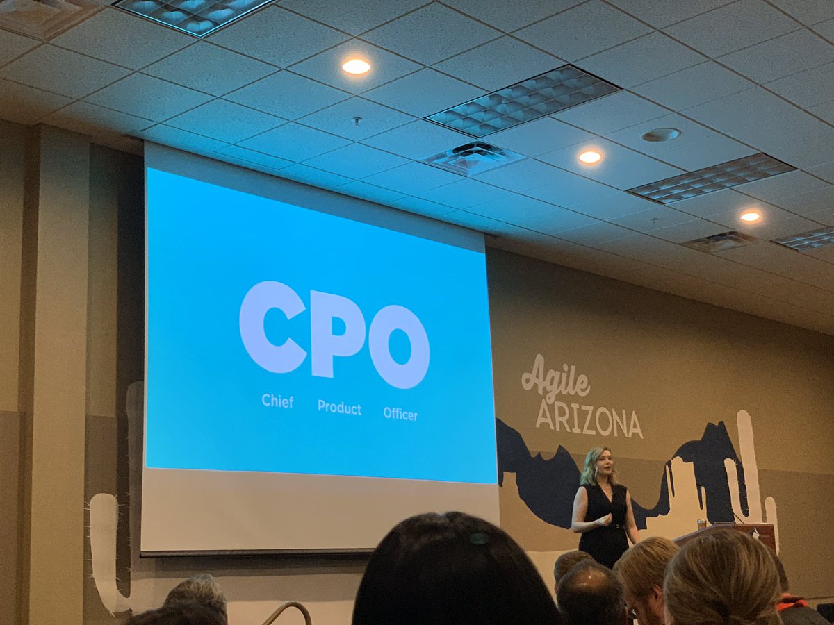 scottrageous's tweet image. Great product organizations should have a senior product leader of some sort, among other things. @lissijean #AgileAZ