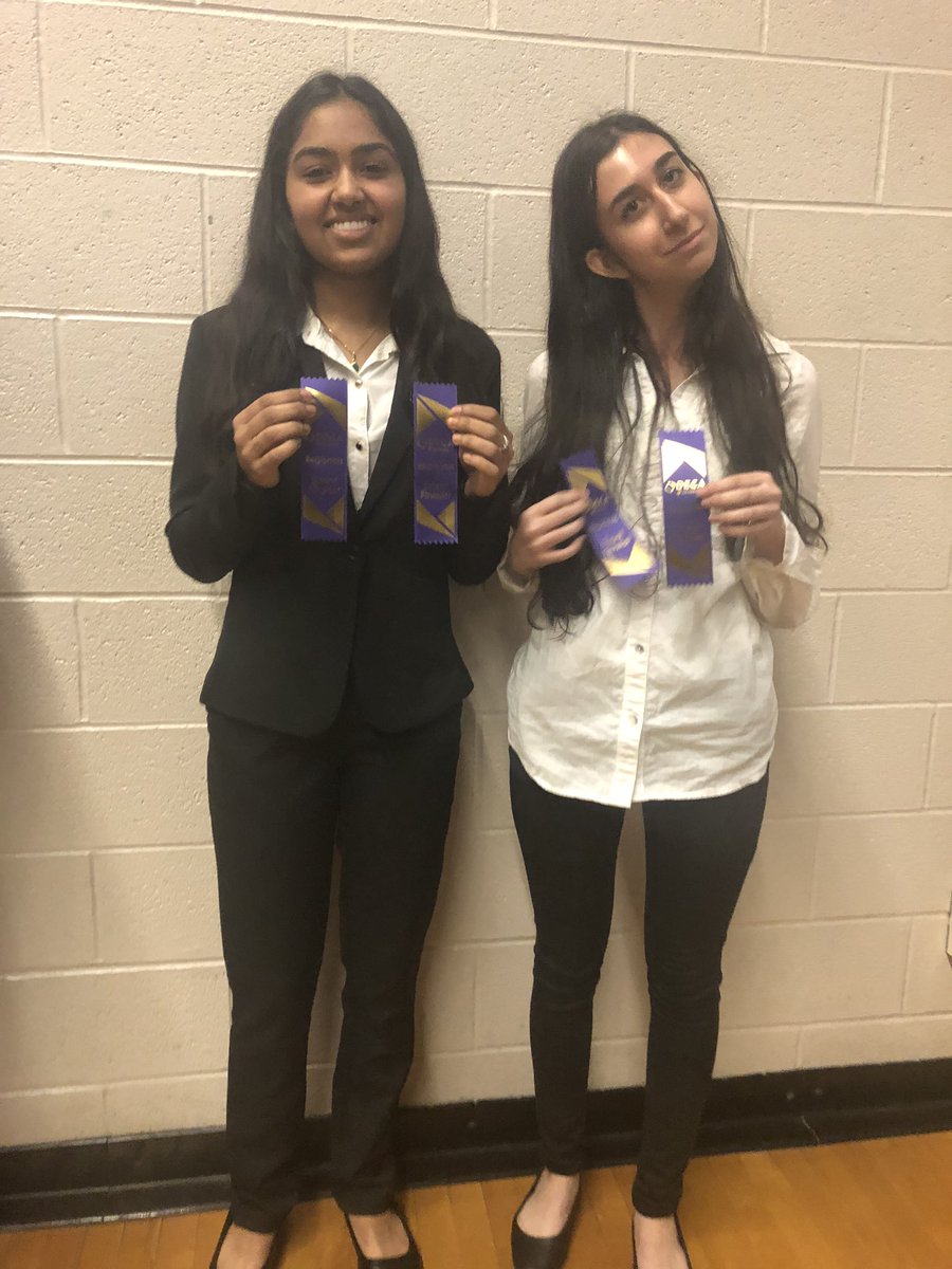 DecaVaughan's tweet photo. Congratulations Siddhi and Tara for placing top 10 overall and top 10 for the case study!! https://t.co/hoCxRJ7FYN