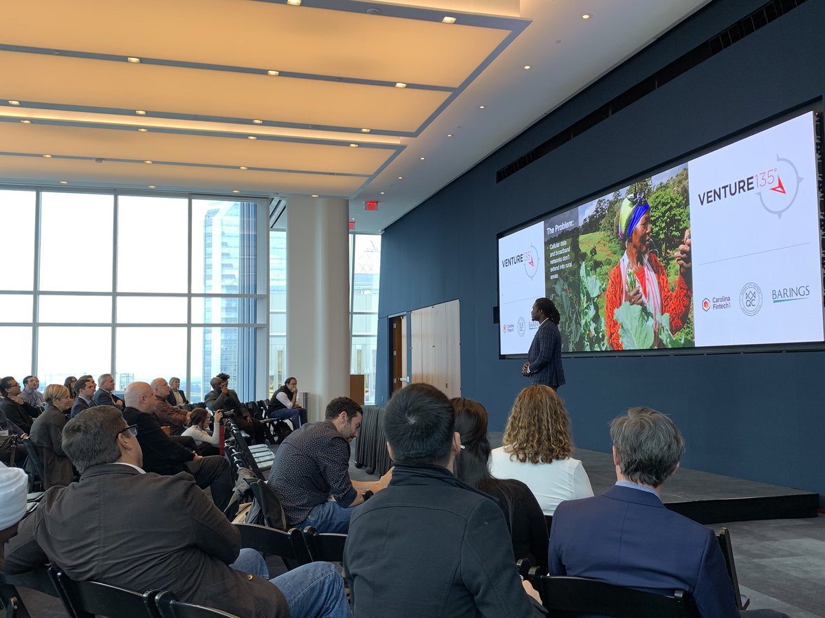 Our last pitch party features #fintech companies from @IBMLinuxONE #hyperprotect accelerator! Welcome Bleu to the stage!