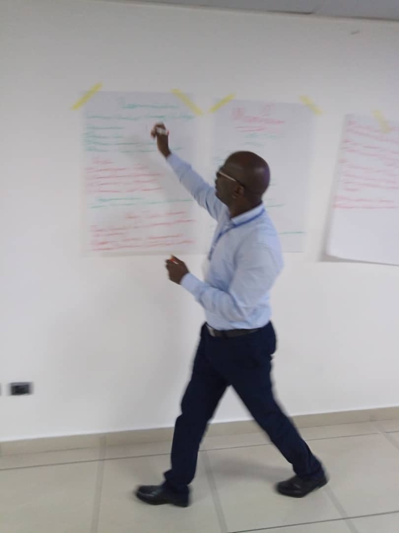 LKambona's tweet photo. Partnerships to leverage last-mile rural agents to deepen #smallholderfarmer outreach emerging at the @AGRAAlliance #learning #workshop in Accra. @trotrotractor (farm mechanization service provider) and @agrocenta (offtaker) find scale opportunities in #uberizing tractor services https://t.co/aSXGCc8D4Z