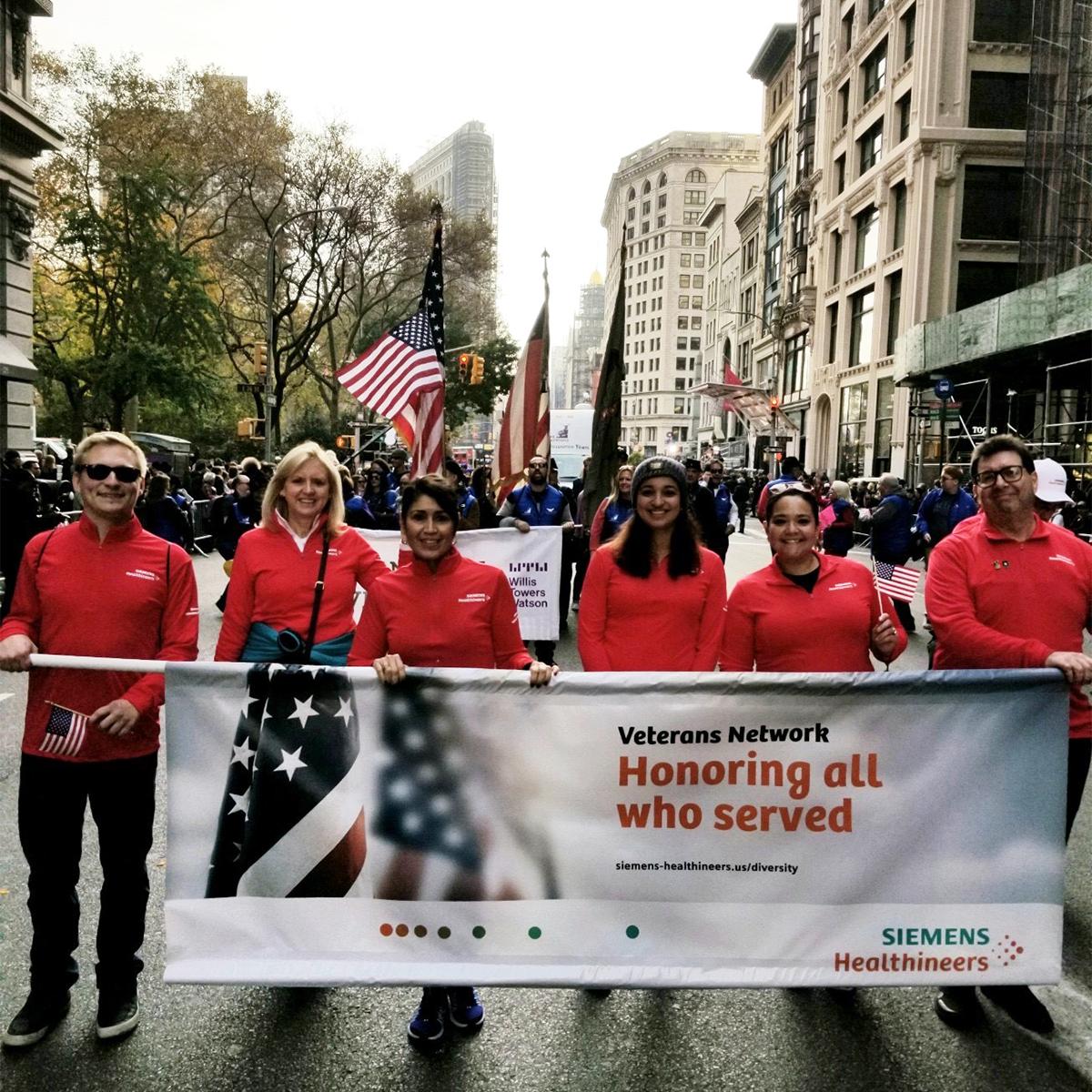 Siemens Healthineers Honoring Our Veterans Goes Beyond A Single Day Two Weeks Ago We Marched In The New York City Veterans Day Parade And Introduced A Veterans Honor Wall At