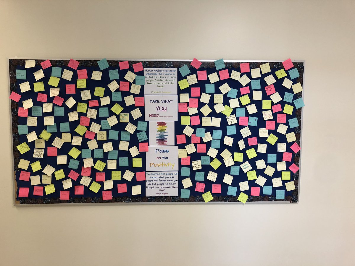 mueller_teach's tweet photo. Passing on positivity in the Social Studies Department! Students share how they stay positive and students can take the inspiration they need!#BeAnEagle #passonpositivity https://t.co/NrMAdw6yZl