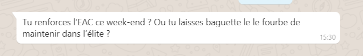 bzh_l's tweet photo. Une dernière journée de Gala chez les cheminots pour fêter notre maintien en @GinLeague_Off 

Et quoi de mieux qu'une dernière tentative de corruption pour bien terminer cette belle première saison 
#Onnestpasàvendre
#Alannéeprochaine https://t.co/0Hp5Uy0HrC