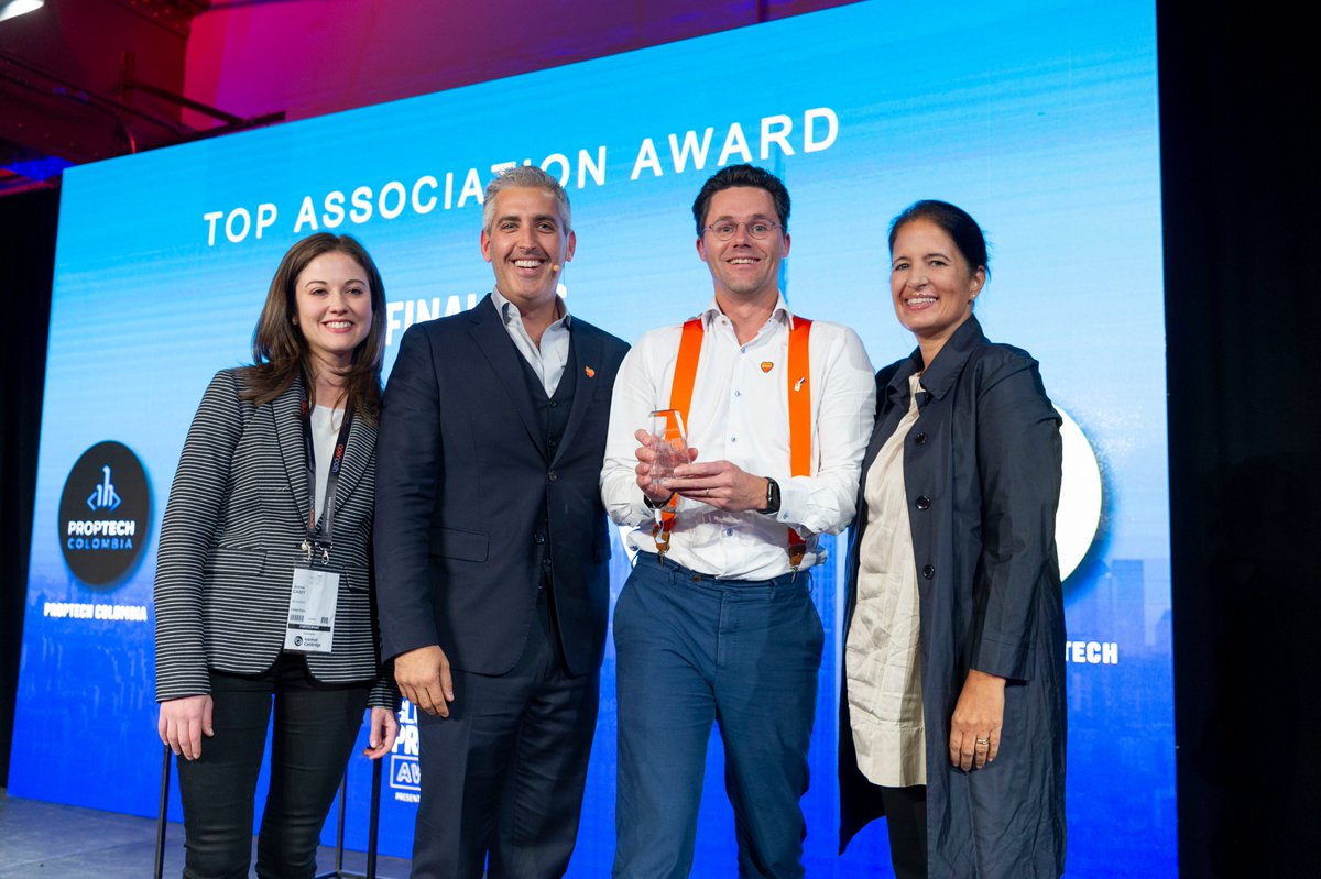 NYCRETechWeek's tweet image. Congratulations to @HollandCT_PT for winning 🥇 Top Association at the 2019 #GlobalPropTechAwards! The awards ceremony was the closing event at #MIPIMPropTechNYC, the flagship event of #NYCRETechWeek by @MetaPropNYC. Congrats Holland Contech &amp;amp; Proptech!

realestatetechweek.nyc