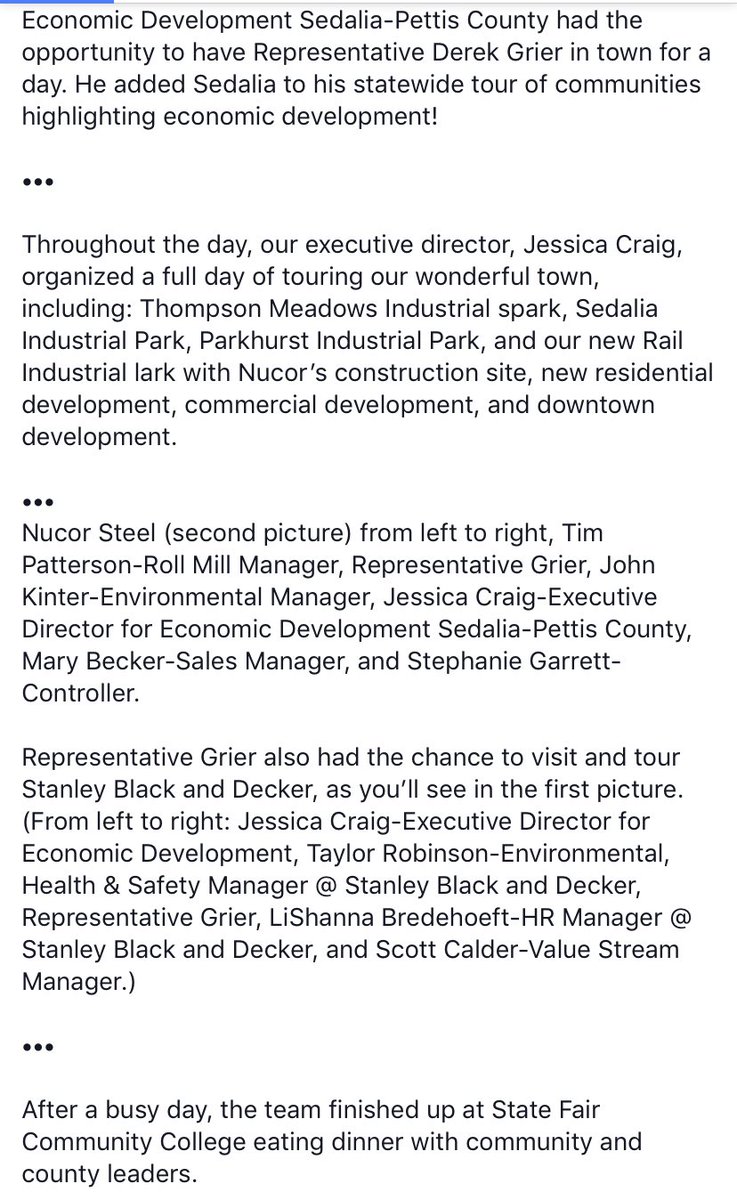 Economic Development Sedalia-Pettis County tweet media