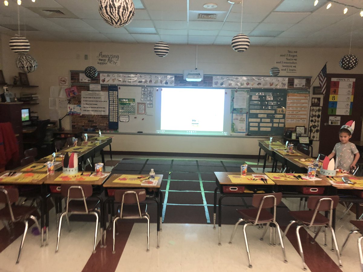 The table is set for our Thanksgiving  feast !