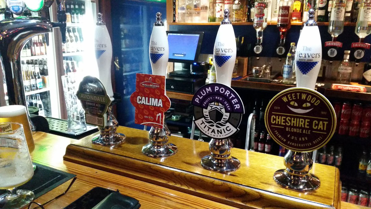 Great line up tonight, the pub favourite Plum Porter on @Titanic_Brewers ,don't miss it , and our Locale is Avondale <a href="/StrathavenAles/">Strathaven Ales</a>  a great contrast for you tonight