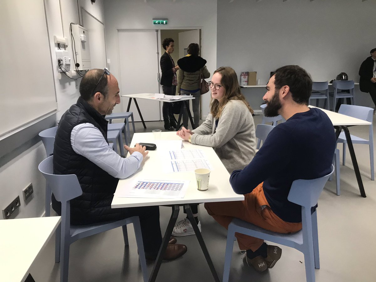 estp_officiel's tweet photo. 🙌 Après la présentation du CFA @Ingenieurs2000, de l’alternance, de la filière #GECD, des programmes, des objectifs et des outils de suivi et d’évaluation, place aux rencontres avec l’équipe tutorale @estpparis 🤗 https://t.co/LaxwPkMqRP