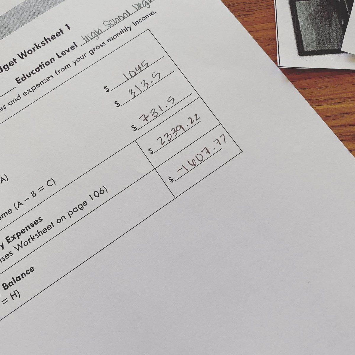 MrsGilbertsonLC's tweet photo. What, budgeting is important...WUT 😬 https://t.co/1ep90K54Zv