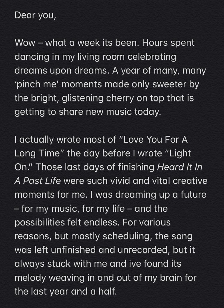 maggierogers's tweet photo. i wanted it to sound like the last days of summer. i wanted it to sound as wild and alive as new love feels. 🌹 https://t.co/rTNEhSsnib