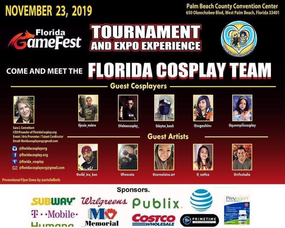 caramelaine's tweet photo. 💥FIGHTING GAMES TOURNEY💥

If you’re local come hang out! Admission is free 😄🙏🏽

My friends are cosplaying and I’ll be selling my prints, charms and stickers!

#floridagamefest #Tekken7 #MortalKombat #streetfighterarcade #ssbu #WestPalmBeach https://t.co/REGMvr4HPg