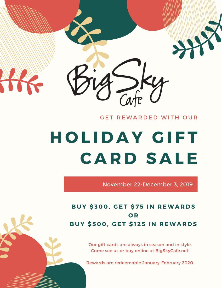 Big Sky Cafe tweet media