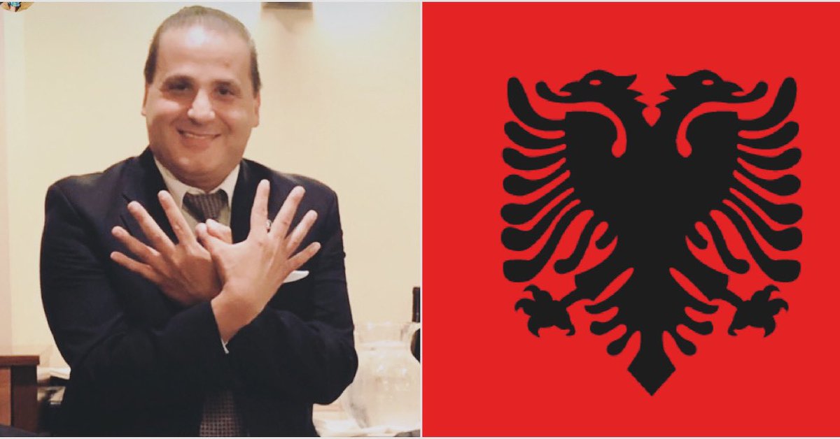 MikeJKhader's tweet photo. #KuqeZi! Join us by the Unity Fountain today at 4PM at City Hall for the @CityofYonkers Albanian Flag Raising! #albania #albanian #redandblack #tirana #durres #shqip #visitalbania #redpoppy #olive #ciftelia #lahuta #qeleshe #opinga #fustanella #diversity #repost #mikejkhader https://t.co/B5YNUi6urq