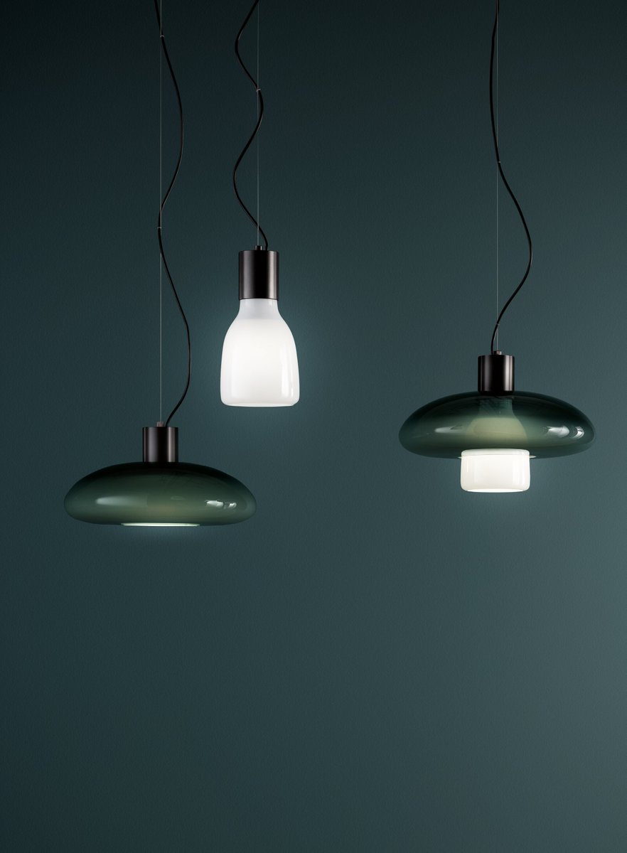 Bonaldospa's tweet photo. Shapes, stripes and various shades of colour. The flair of the designers is combined with the expertise of master #glassblowers. Browse the new #lighting catalog: https://t.co/JzkEXweru4 https://t.co/FhZe6bun3H
