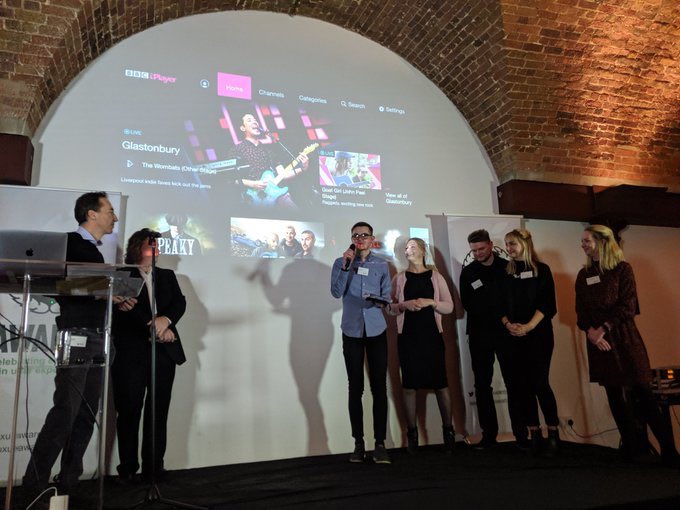 BBC UX&D (@bbcuxd) on Twitter photo We won 3 <a href="/UXUKAwards/">UX UK Awards</a> last night! 🏆 🏆 🏆
🌟 The BBC Own It App (bbc.com/ownit) picked up best educational experience and <a href="/BBCiPlayer/">BBC iPlayer</a> won best entertainment experience as well as the best overall User Experience! 🌟🌟
Congratulations to everyone involved! 🥳 #ux We won 3 <a href="/UXUKAwards/">UX UK Awards</a> last night! 🏆 🏆 🏆
🌟 The BBC Own It App (bbc.com/ownit) picked up best educational experience and <a href="/BBCiPlayer/">BBC iPlayer</a> won best entertainment experience as well as the best overall User Experience! 🌟🌟
Congratulations to everyone involved! 🥳 #ux
