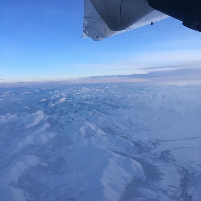 So yesterday I spent the entire day flying above the Arctic from Whitehorse to Inuvik and back because the plane couldn’t land in Dawson City. Lesson learned: Always download enough podcasts to last an entire day...