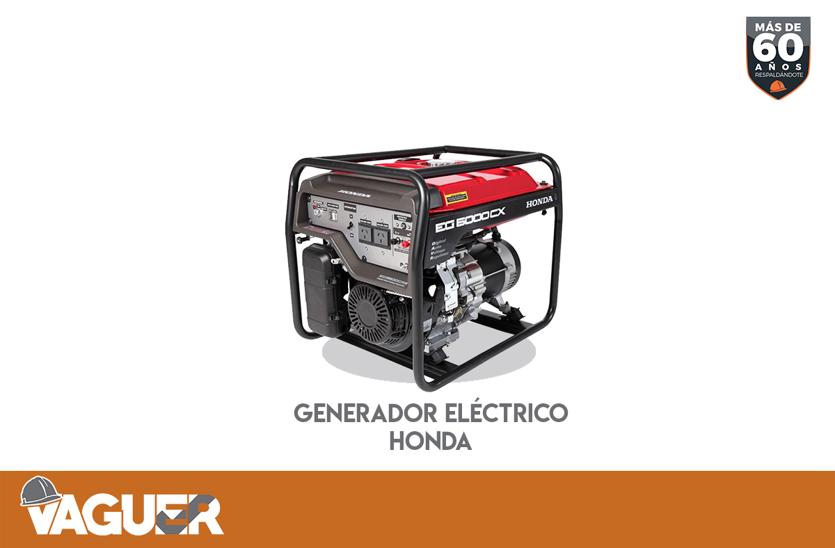 Generador eléctrico Honda EG 6500 CXS