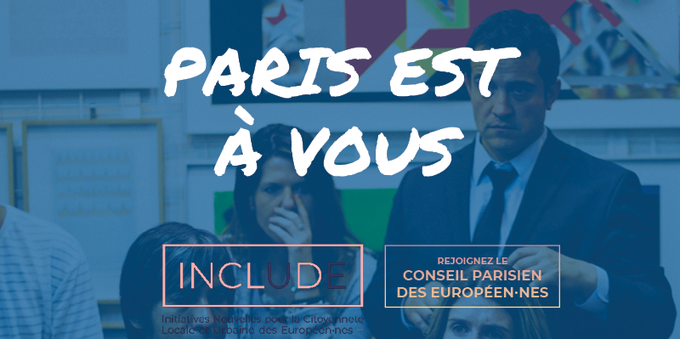 💡Vous avez des idées pour #Paris ? Pour l'#Europe🇪🇺?
⌛ Derniers jours pour intégrer le Conseil Parisien des Européen·nes !
Pour candidater 👉bit.ly/2pGc5RN