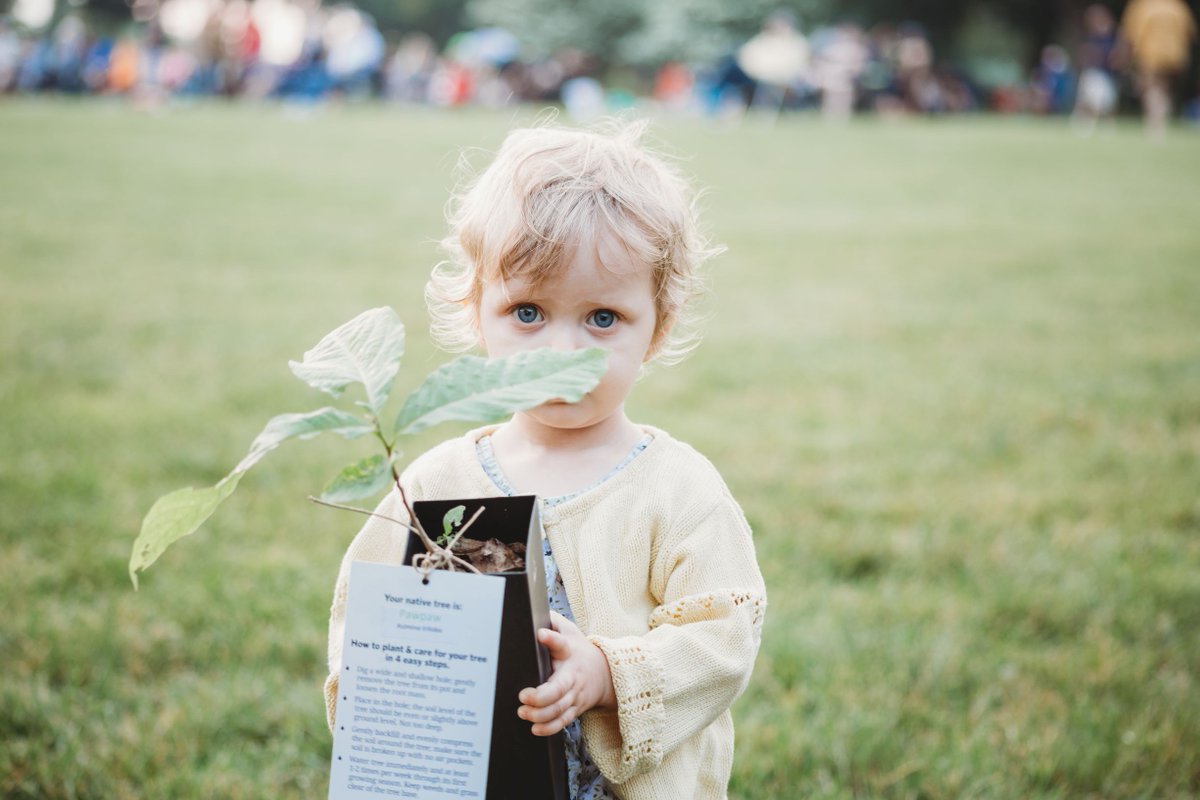 No child should grow up without nature. lcextragive.org

Photo of a young child with a PawPaw tree that was one of over 1,000 FREE native trees handed out during #LancasterWaterWeek. 📸 by Michelle Johnsen Photography

#LancasterConservancy #ExtraGive