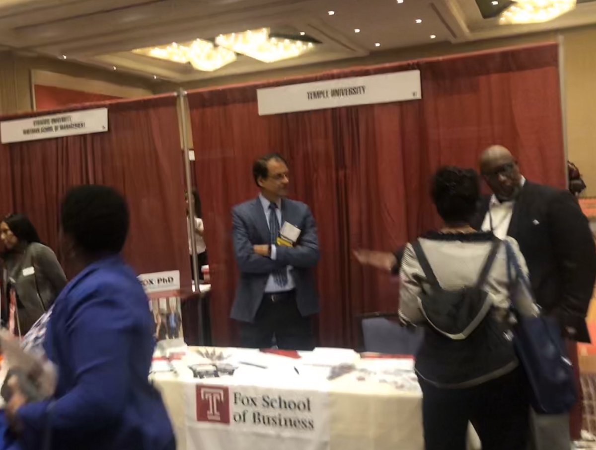 swattal's tweet photo. Thank you #phdproject for a great event to encourage minority students to apply for #PhD programs in business and take #faculty and #leadership roles at #bschools - a huge step toward achieving a more equitable society. Proud to represent #foxschool and #temple here!
#kpmg https://t.co/lkjRgFCvgJ