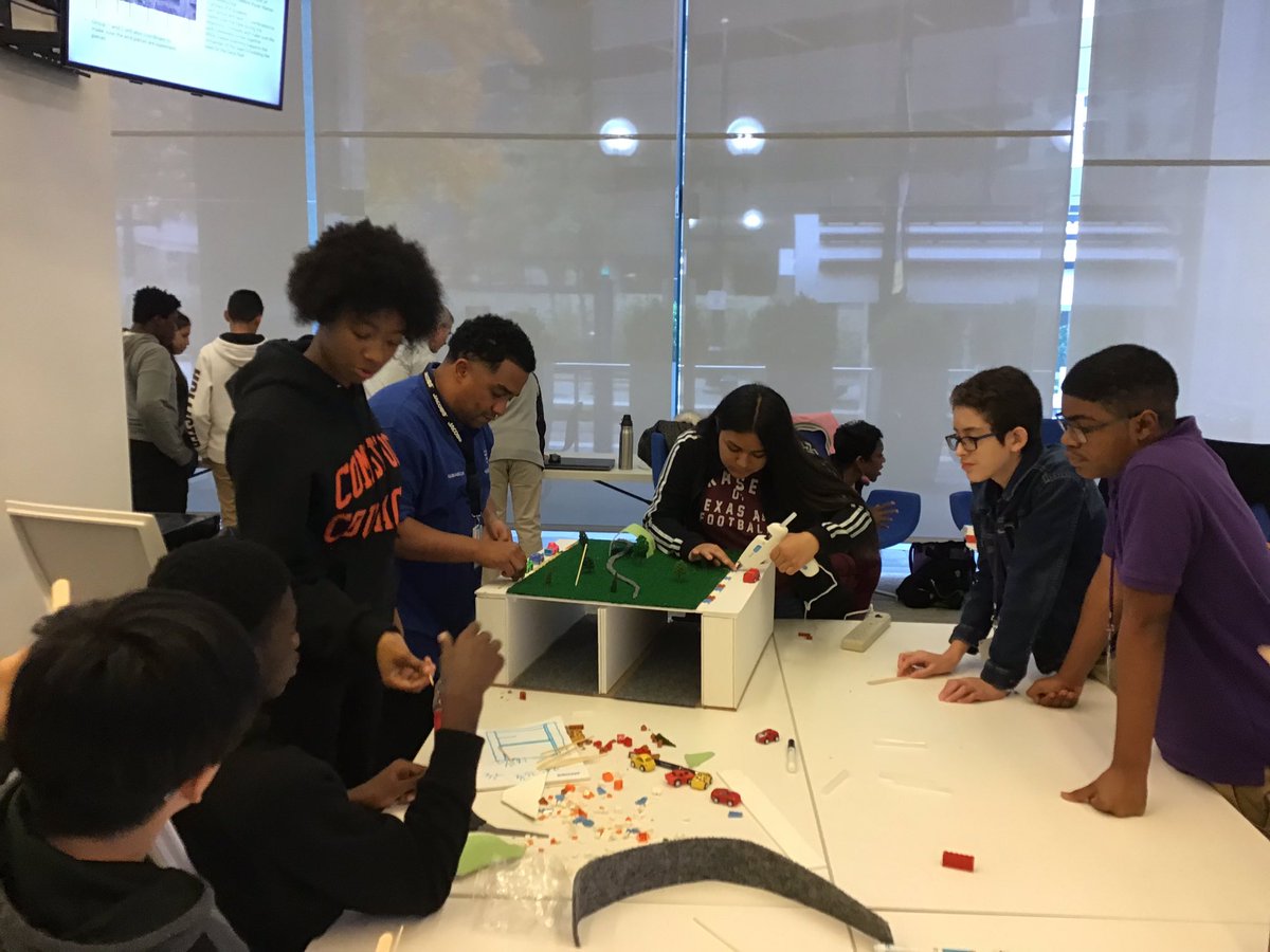 The projects are coming along. Let’s remodel Klyde Warren <a href="/dallasschools/">Dallas ISD</a> <a href="/DallasisdSTEM/">Dallas ISD STEM</a> #LangNation <a href="/lang_hw/">HW_Lang_MS_OFFICIAL</a> <a href="/ebcomstock/">E.B. Comstock</a> <a href="/JacobsConnects/">Jacobs</a>