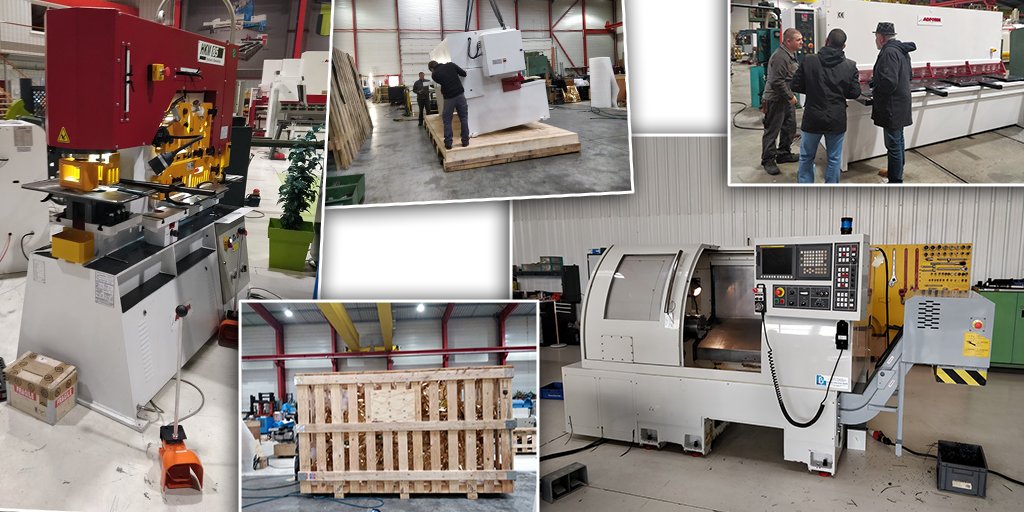 DidelonMO's tweet image. 🛳️Réception technique
Envoi maritime 🔜 livraison sous le sapin pour la Mauritanie 🌲
🔹 Tour CN #Microcut LT [Occasion] buff.ly/35rUf4l
🔹 #Cisaille ADFORM MGH3100x13 [Occasion] buff.ly/2qFo7eP
🔹 #Poinconneuse PU85 - buff.ly/2Ox7eea
#International