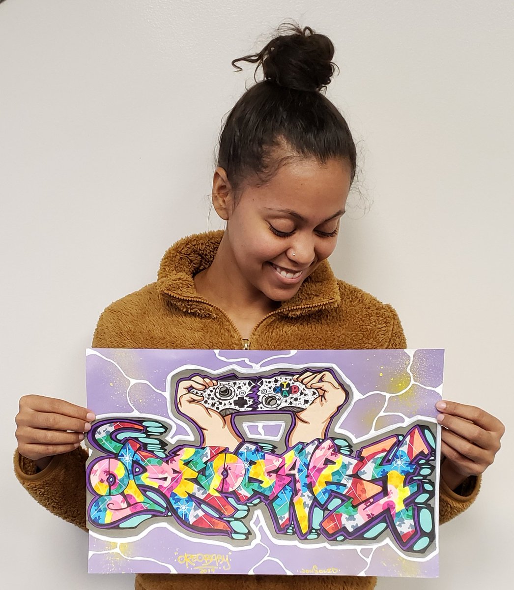 When art meets beauty....#oreobaby #officialfuburadio #forusbyus #domeasolid #jonsolid #graffiti #newyorkcitygraffiti