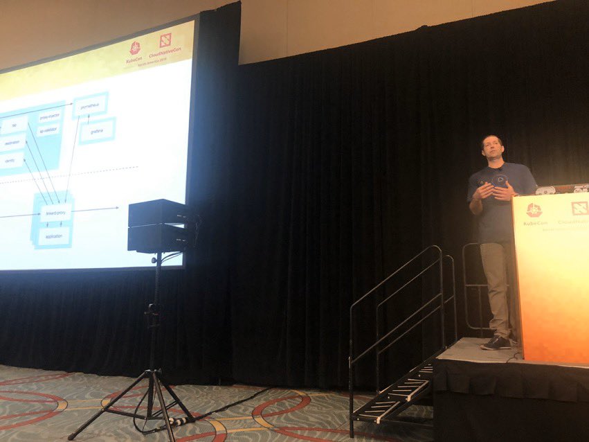 Great experience as always at #kubecon2019! So great to see so many good friends and get a chance to do some demos on stage. See everyone next time!