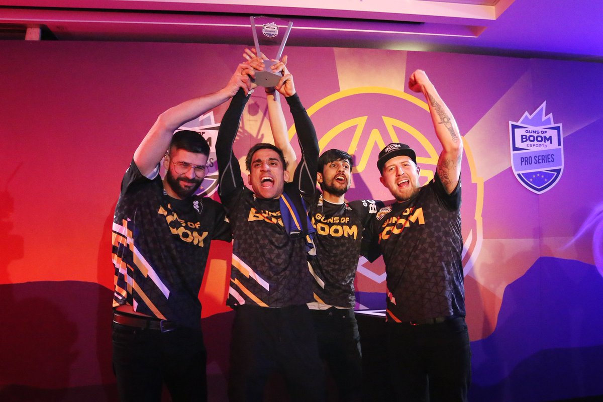 Here is your Pro Series Europe champion - Black Bulls! Will they keep up their winning streak tomorrow? Stay tuned! #gobesports #godsofboom