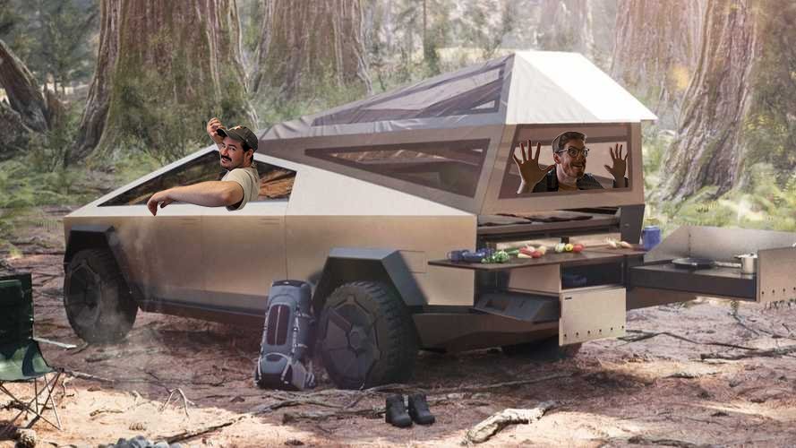 EffinRager's tweet photo. Elon Musk gave us our own #Cybertruck and let's just say we see why it's all the RAGE! Time to get back in touch with #Mudder Earth... https://t.co/IoraHIGDAt