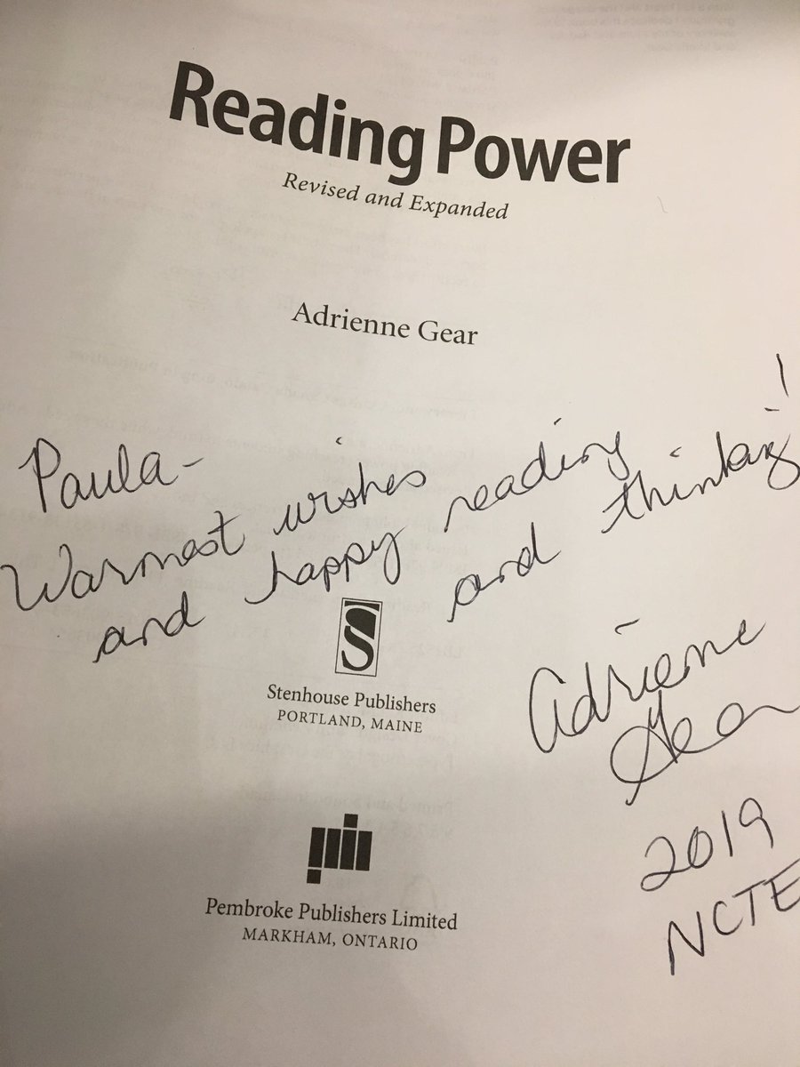 good readers stretch their thinking  WHAT — SO WHAT — NOW WHAT....  #PGELiteracy #NCTE19  <a href="/AdrienneGear/">Adrienne Gear</a>