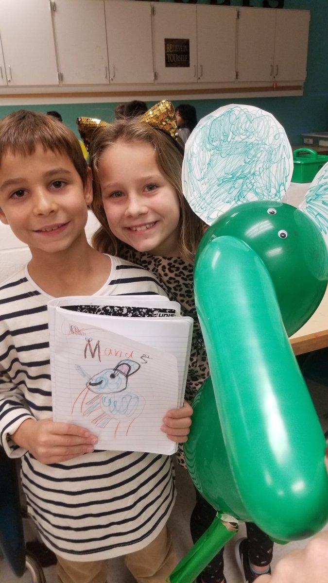 CFESMsLove's tweet photo. Using the #5Cs to put Balloons Over Broadway at The Farm. So impressed by this groups creativity and grit. Balloons popped &amp; they figured out solutions. Thanks for lending a helping lung @bowmantjvmi and Mr. Sandoval. @cfescolts @VBGifted #coltspride #funfriday #innovation #STEM https://t.co/iNuAcKpXRU
