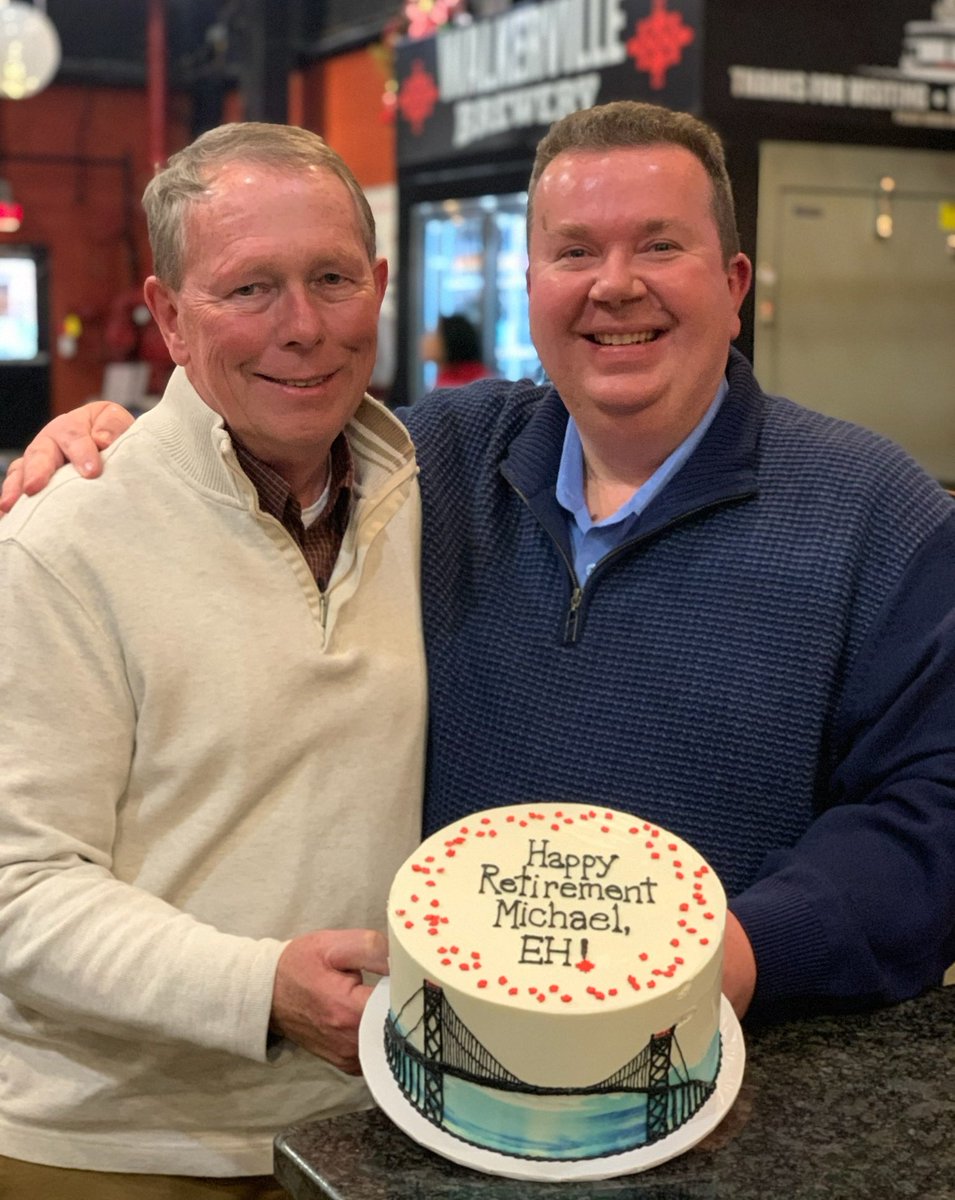 GordonOrr66's tweet photo. Congratulations to my friend/colleague Michael O'Callaghan Executive VP and COO @visitdetroit on his retirement. You championed #TwoNationDestination opportunities for which we thank you! #GoodRun #GoodNorthernNeighbour https://t.co/5MvQ9zn8vS