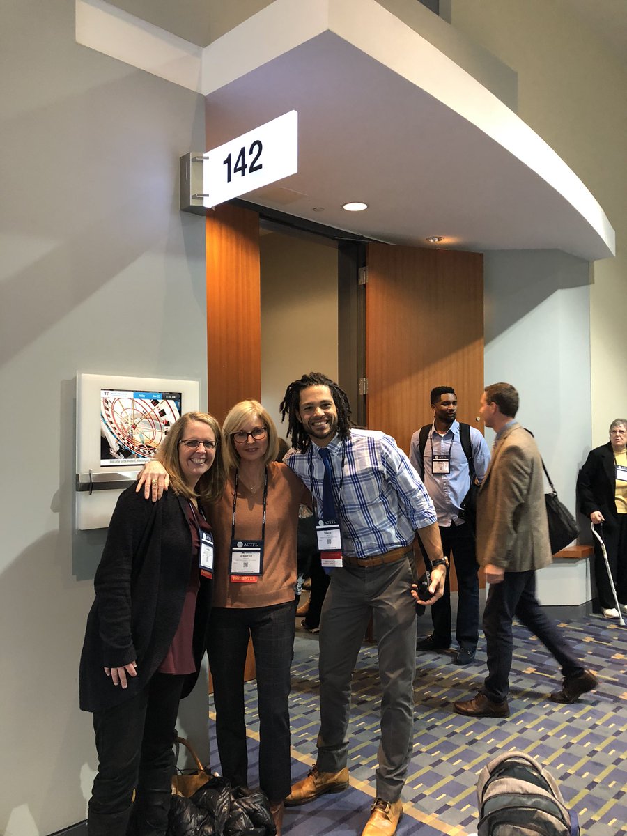 DiFarrug's tweet photo. Thanks to all who came out to our session on using picture books to explore social justice themes for world language learners!  #ACTFL19 @CCDS_Global @TamekaGWoodard @jenijoyner1 https://t.co/HBBN8o2zyW