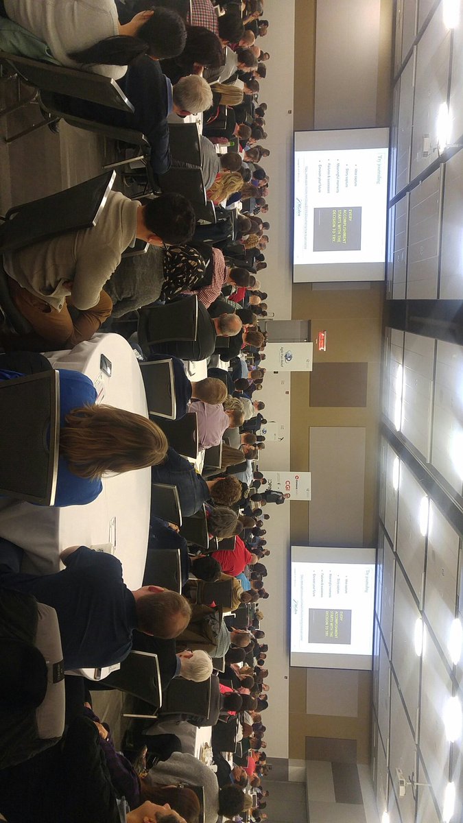 #GOAT19 Bob Galen - Building Our Future Self - try journaling