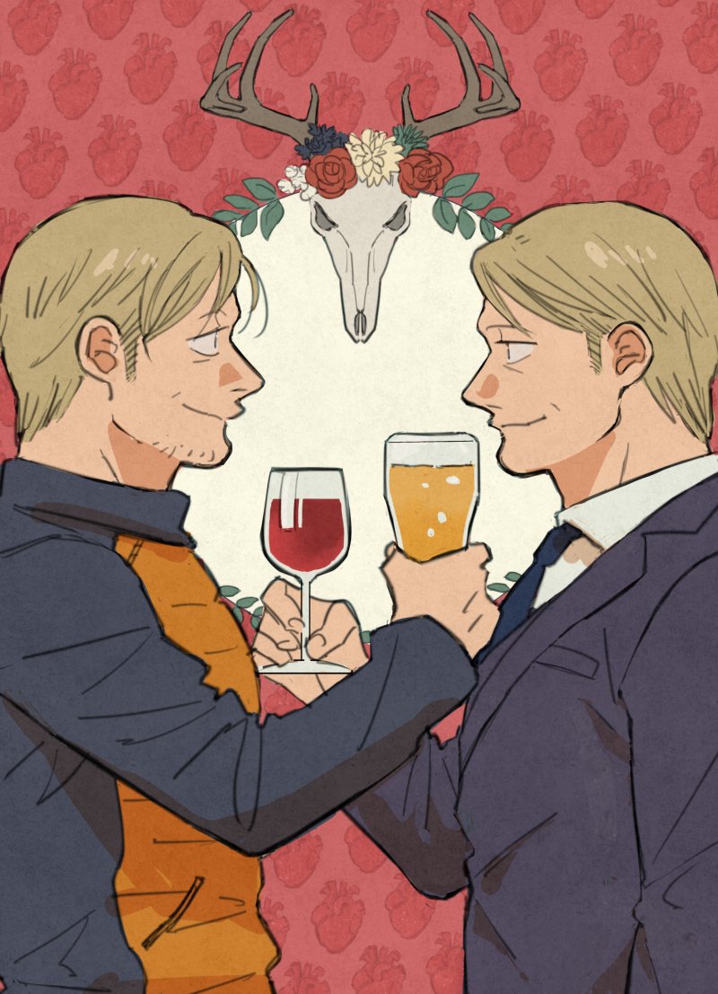 お誕生日絵描けなかったので以前ファンブックに寄稿させて貰ったのを使いまわし おめでとうね… 